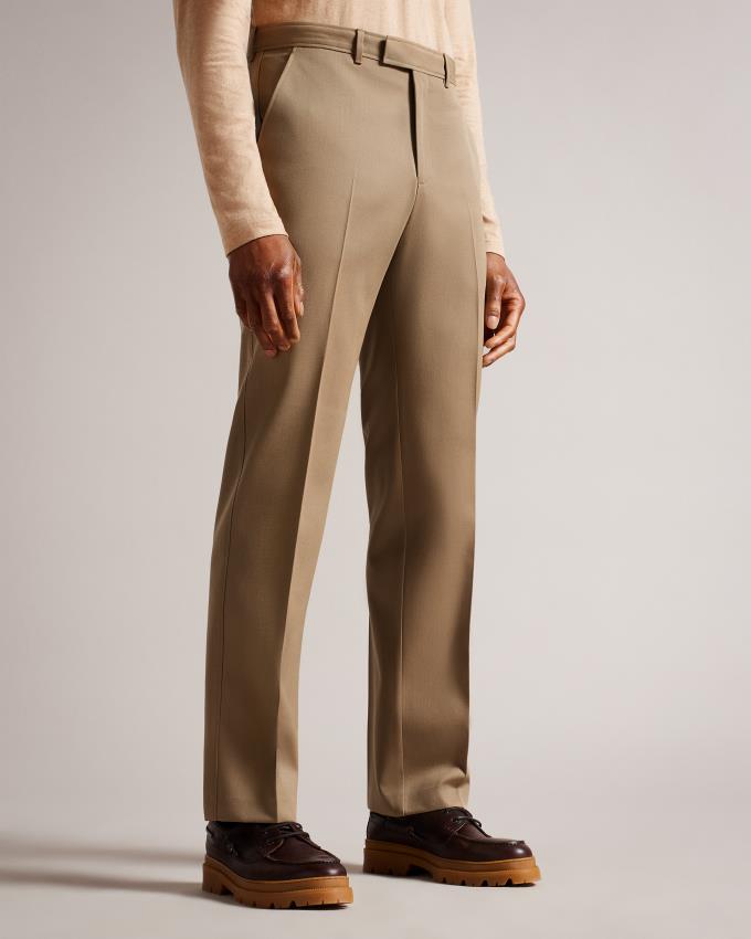 Pantalon Ted Baker Leyden Fit Beige Homme | SWD-57935989